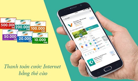  Thanh toán cước internet Viettel bằng thẻ cào