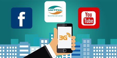 Các gói cước 3G mới của Viettel
