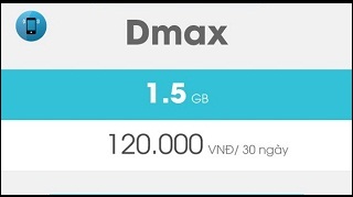 Tìm hiểu gói cước Dmax của mạng Viettel trọn gói 120.000đ
