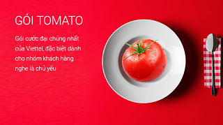 Tìm hiểu gói cước trả trước Tomato của Viettel